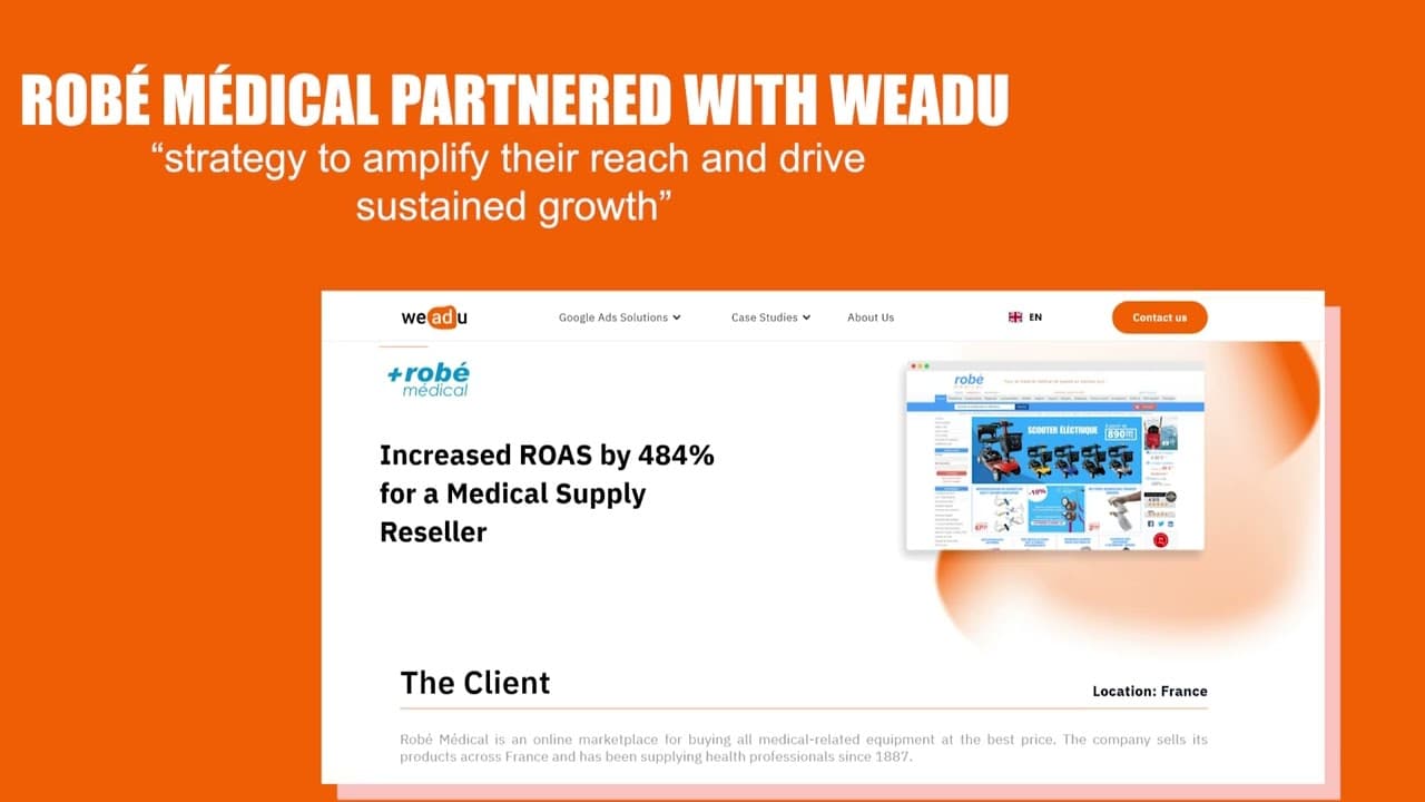 Robé Médical's success story with WeAdU